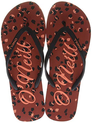 O'Neill Fw Profile Graphic Sandals Chancleta Para Mujer, Mujer, Red Aop, 37