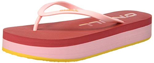 O'Neill Fw Profile Platform Sandals Chancleta para Mujer, Mujer, Bossa Nova Red, 40