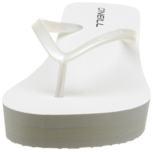 O'Neill Fw Wedge Flipflop - Chanclas Mujer, Blanc (Rose Beetroot P), 38 EU
