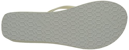 O'Neill Fw Wedge Flipflop - Chanclas Mujer, Blanc (Rose Beetroot P), 38 EU