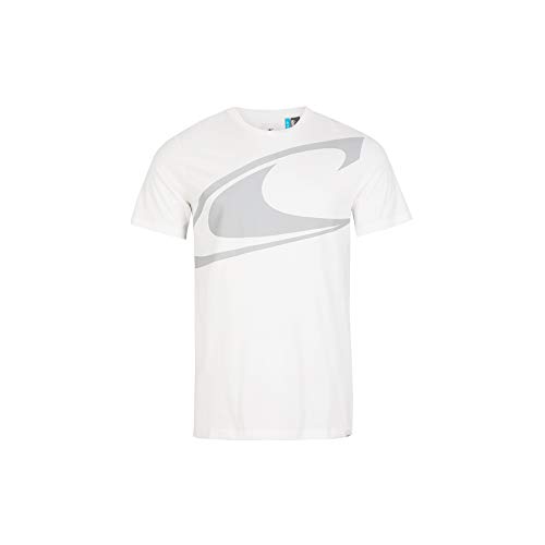 O'Neill Lm Zoom Wave T-shirt, Camiseta para Hombre, Blanco (1030 Powder White), M