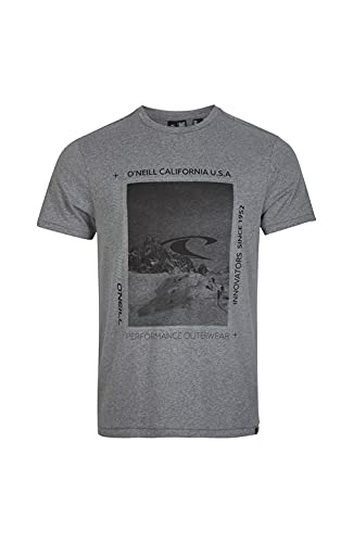 O'NEILL Mountain Frame SS T-Shirt Camiseta, Hombre, 8003 Mareine Melee, Regular