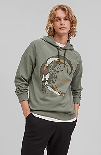 O'NEILL O 039Riginal Hoody Sudadera con Capucha, Hombre, 6198 Agave Green, Regular