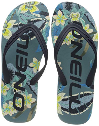 O'Neill Profile Graphic Sandals, Chanclas Hombre, Verde, 47 EU
