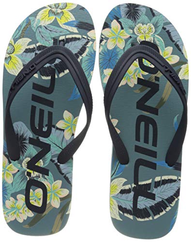 O'Neill Profile Graphic Sandals, Chanclas Hombre, Verde, 47 EU