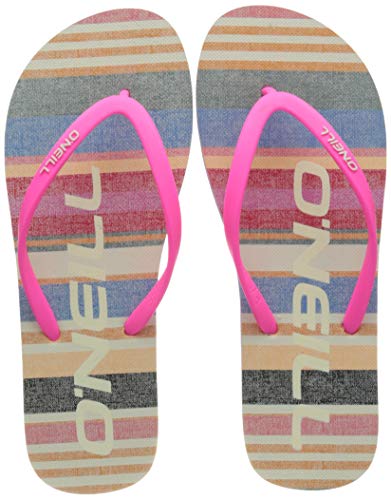 O'Neill Profile Graphic Sandals, Chanclas Mujer, Amarillo, 37 EU