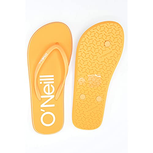 O'Neill Profile Logo Sandals, Chanclas Mujer, Amarillo, 36 EU