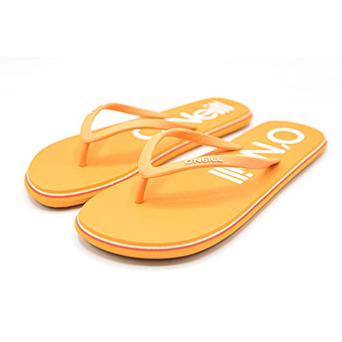 O'Neill Profile Logo Sandals, Chanclas Mujer, Amarillo, 36 EU