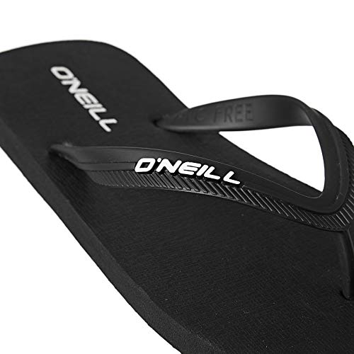 O'Neill Profile Small Logo Sandals, Chanclas Hombre, Negro, 44 EU