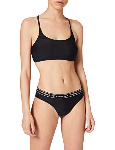 O'NEILL Sporty Bikini, Negro, 40 para Mujer