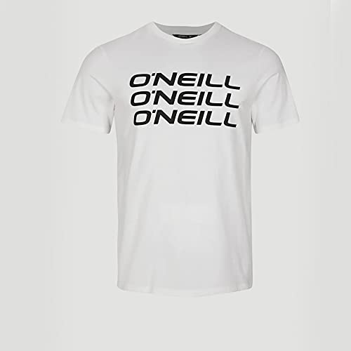 O'NEILL Triple Stack T-Shirt Camiseta, Hombre, Color Blanco, L