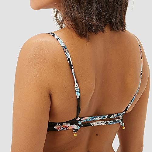 O'NEILL Wave Bikini Top, Color Negro, 40 para Mujer