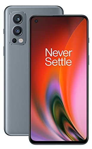 OnePlus Nord 2 5G con 8GB RAM y 128GB ROM de memoria con Cámara triple y 65W Warp Charge - 2 años de garantía - Grey Sierra