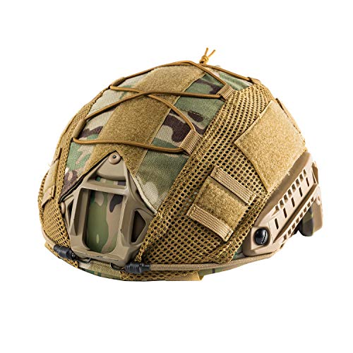 OneTigris - Funda Protectora para Casco táctico, Cubierta para Casco Militar para L/XL Ops de Core Fast PJ Casco