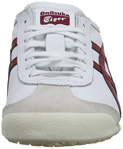 Onitsuka Tiger Zapatillas para Unisex adulto, Blanco (White/Burgundy 125), 40 EU