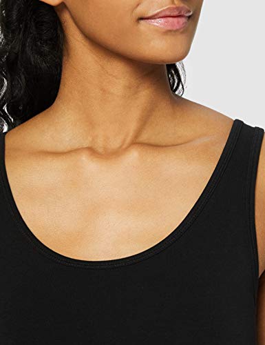 Only 15095808 Camiseta sin Mangas, Negro (Black Black), 40 (Talla del Fabricante: Medium) para Mujer
