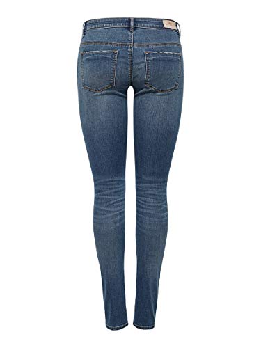 Only Onlcoral Superlow SK JNS BB Crya041 Noos Vaqueros Skinny, Azul (Dark Blue Denim Dark Blue Denim), 36/L30 (Talla del Fabricante: 27) para Mujer