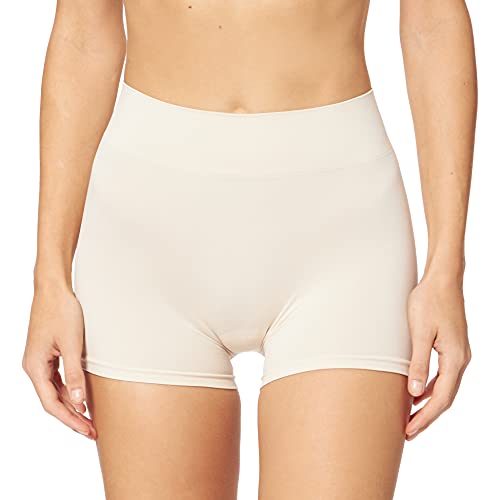 Only Onlvicky Noos-Pantalones Cortos sin Costuras Bxer, Color Carne, S-M para Mujer