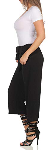 Only Onlwinner Palazzo Culotte Pant Wvn Pantalones, Black 74, 42 para Mujer