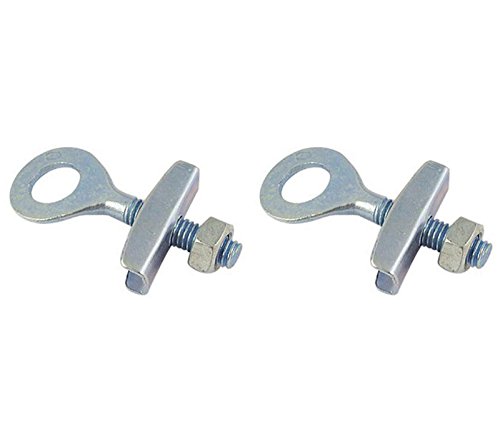 ONOGAL 2X Tensor Tensa Cadena Bicicleta BMX Fixed Track Ajusta Tension Rueda Trasera 3949