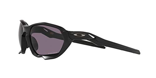 OO9019 Oakley Plazma Sunglasses, Matte Black/Prizm Grey, 59mm