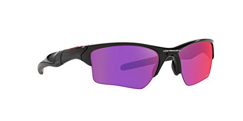 OO9154 Half Jacket 2.0 XL Sunglasses, Polished Black/Prizm Road, 62mm