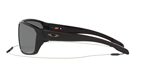 OO9416 Split Shot Sunglasses, Matte Black/Prizm Black Polarized, 64mm