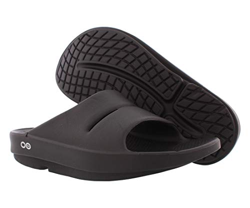 OOFOA|#OOfos Ooahh Slide, Sandalias Atléticas Unisex Adulto, Negro (Black), 36 EU