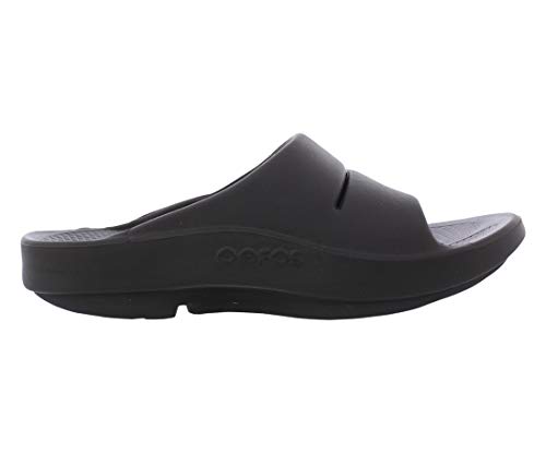 OOFOA|#OOfos Ooahh Slide, Sandalias Atléticas Unisex Adulto, Negro (Black), 36 EU