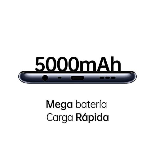 OPPO A74 - Smartphone 128GB, 6GB RAM, Dual SIM, Carga rápida 33W - Negro