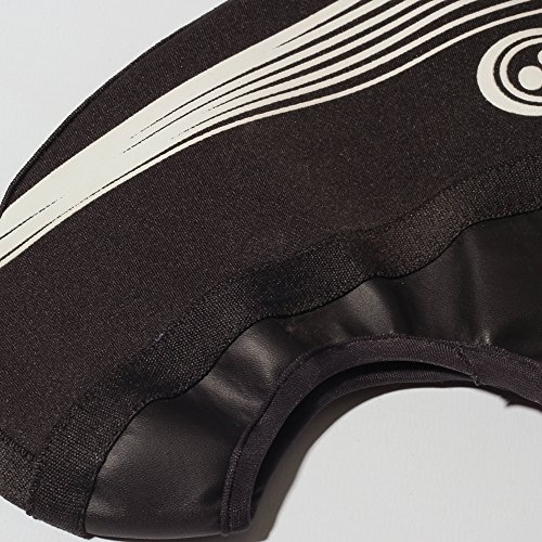 Optimum - Cubrezapatillas de Neopreno para Ciclismo Negro Negro Talla:Small