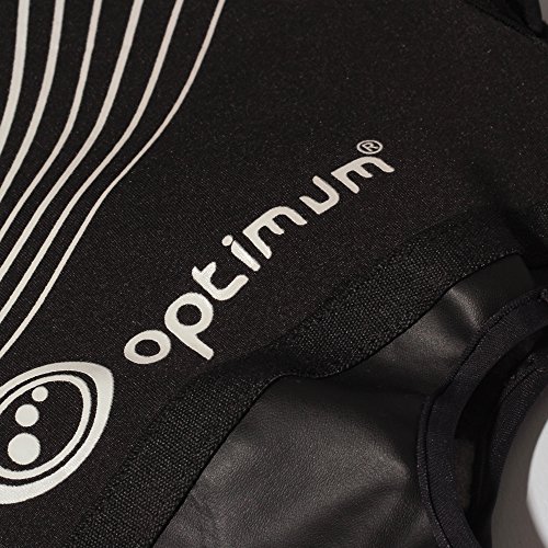 Optimum - Cubrezapatillas de Neopreno para Ciclismo Negro Negro Talla:Small