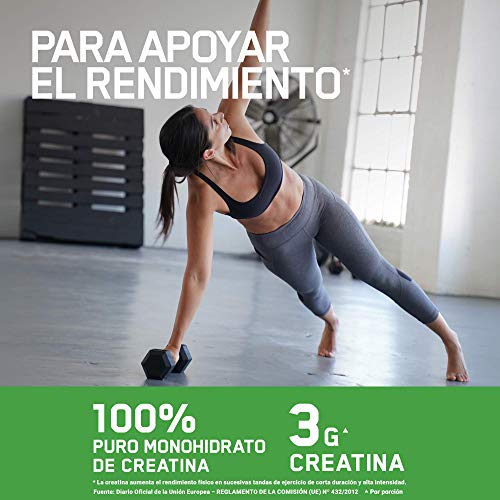 Optimum Nutrition Creatina Monohidrato Micronizada, Creatina en Polvo, Suplementos Deportivos para Rendimiento, Sin Sabor, 186 Porciones, 634g, Embalaje Puede Variar