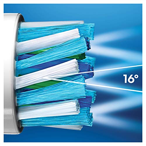 Oral-B CrossAction Cabezales De Recambio Tamaño Buzón, Pack de 10 Recambios Originales para Cepillos de Dientes Eléctricos