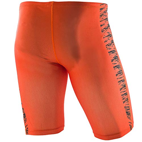 ORCA Core Jammer Black 2021 - Bañador para hombre, High Vis/Orange, large