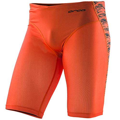 ORCA Core Jammer Black 2021 - Bañador para hombre, High Vis/Orange, large