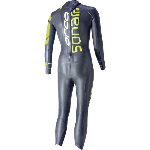 ORCA Sonar Wetsuit Caballero, Negro/Verde, 5