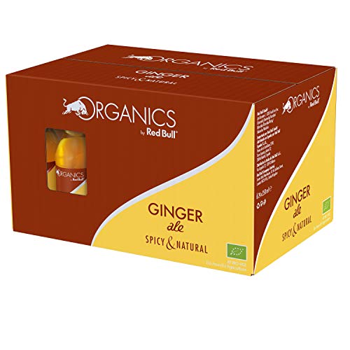 Organics by Red Bull, Ginger Ale - 24 botellas de 250ml - Total 6.000ml