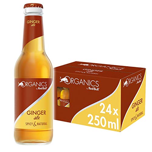 Organics by Red Bull, Ginger Ale - 24 botellas de 250ml - Total 6.000ml