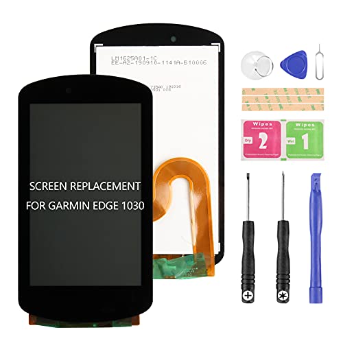 Original 3.5 "pulgadas LM1625A01-1C pantalla LCD completa para Garmin Edge 1030 más bicicleta GPS pantalla táctil digitalizador reparación con herramientas gratis