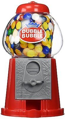 ORIGINAL DUBBLE BUBBLE CLASSIC - Máquina de bolas de chicle con hucha, 80 g