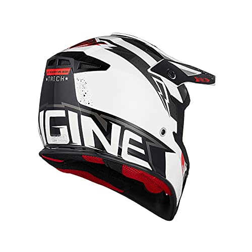 Origine Casco de Motocross, Casco Integral para Motocicleta Todoterreno, Aprobado por ECE 22-05, para Protecciones de Casco para Descenso MTB Quad Enduro ATV