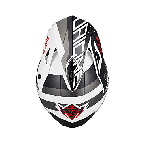 Origine Casco de Motocross, Casco Integral para Motocicleta Todoterreno, Aprobado por ECE 22-05, para Protecciones de Casco para Descenso MTB Quad Enduro ATV