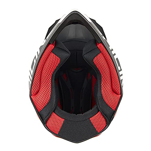 Origine Casco de Motocross, Casco Integral para Motocicleta Todoterreno, Aprobado por ECE 22-05, para Protecciones de Casco para Descenso MTB Quad Enduro ATV