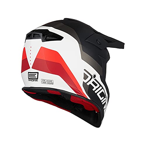 Origine Casco de Motocross, Casco Integral para Motocicleta Todoterreno, Aprobado por ECE 22-05, para Protecciones de Casco para Descenso MTB Quad Enduro ATV