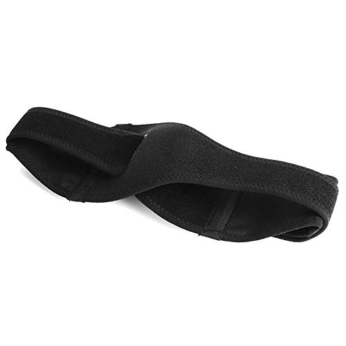 Ortesis de pelvis, cinturón de contracción pélvica, recuperación postparto, cinturón negro de estiramiento de tela de fibra de alto estiramiento para mujeres embarazadas (23.6-39.4in)(One size-Negro)
