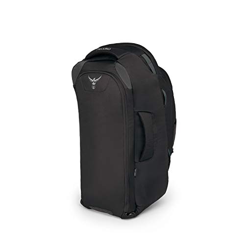 Osprey Farpoint 55 Mochila de Viaje, Hombre, Gris (Volcanic Grey), S/M