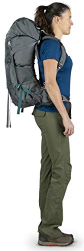 Osprey Renn 50 Women's Ventilated Backpacking Pack - Cinder Grey (O/S)