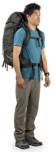 Osprey Rook 65 Men's Ventilated Backpacking Pack - Black (O/S)