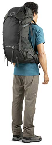 Osprey Rook 65 Men's Ventilated Backpacking Pack - Black (O/S)